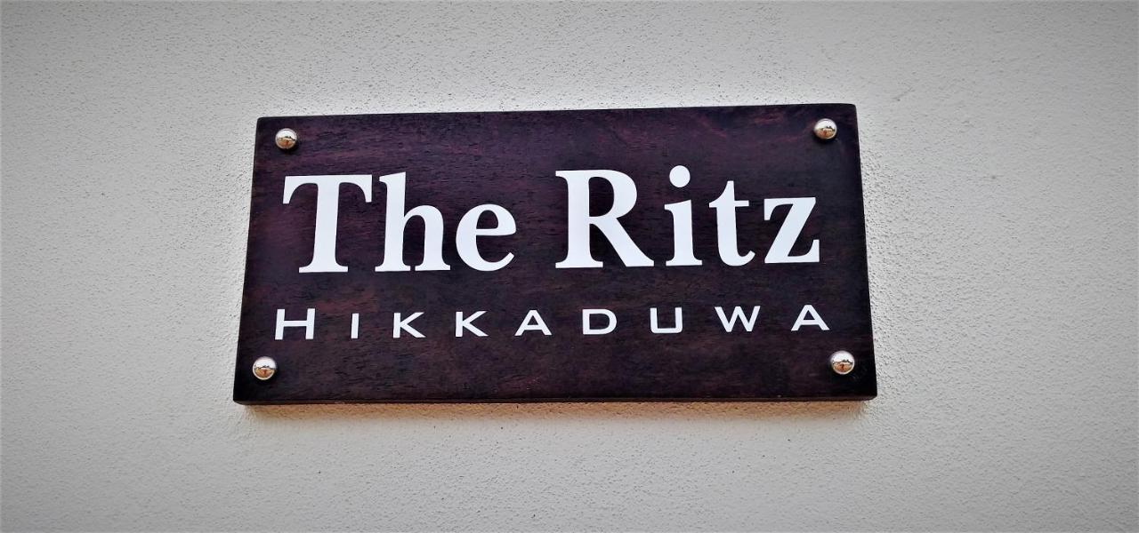 Hotel The Ritz Hikkaduwa Exterior foto